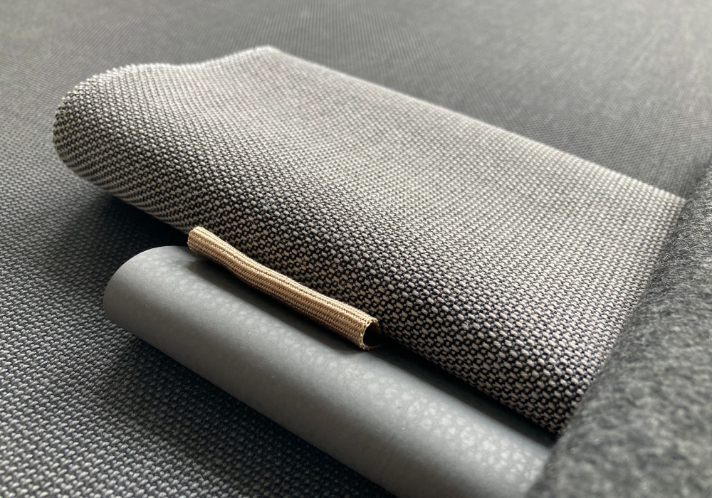 Premium material samples and CMF detailing